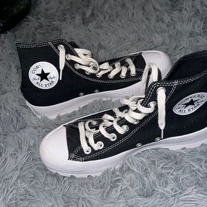 Black Platform Converse